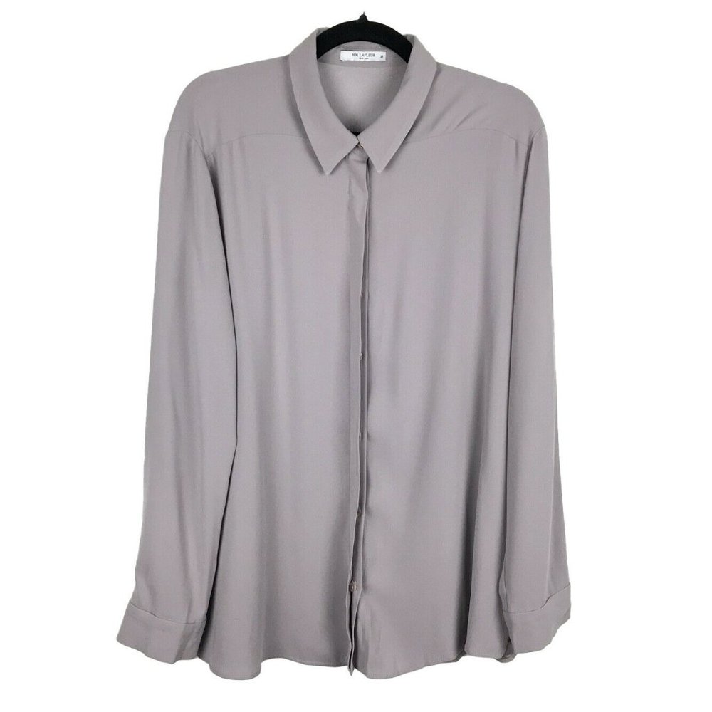 MM Lafleur The Lagarde Shirt in Rain Cloud